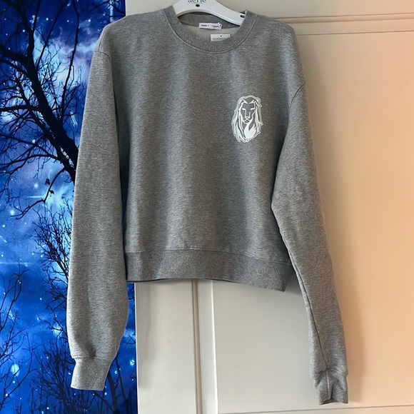 NWT Good American Leo zodiac sweatshirt - Picture 2 of 6